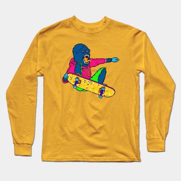 Go Ape Shred Long Sleeve T-Shirt by Woah_Jonny